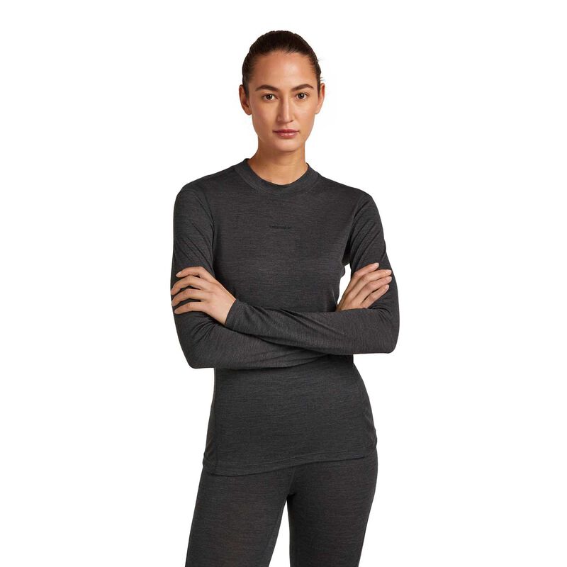 Icebreaker W 200 MerinoFine Ace LS Mock Neck image number 0